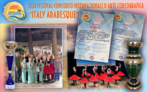 Участь ансамблю класичного танцю “Дивертисмент” у ХХХІ Міжнародному фестивалі-конкурсі хореографічного мистецтва «Арабески Італії».